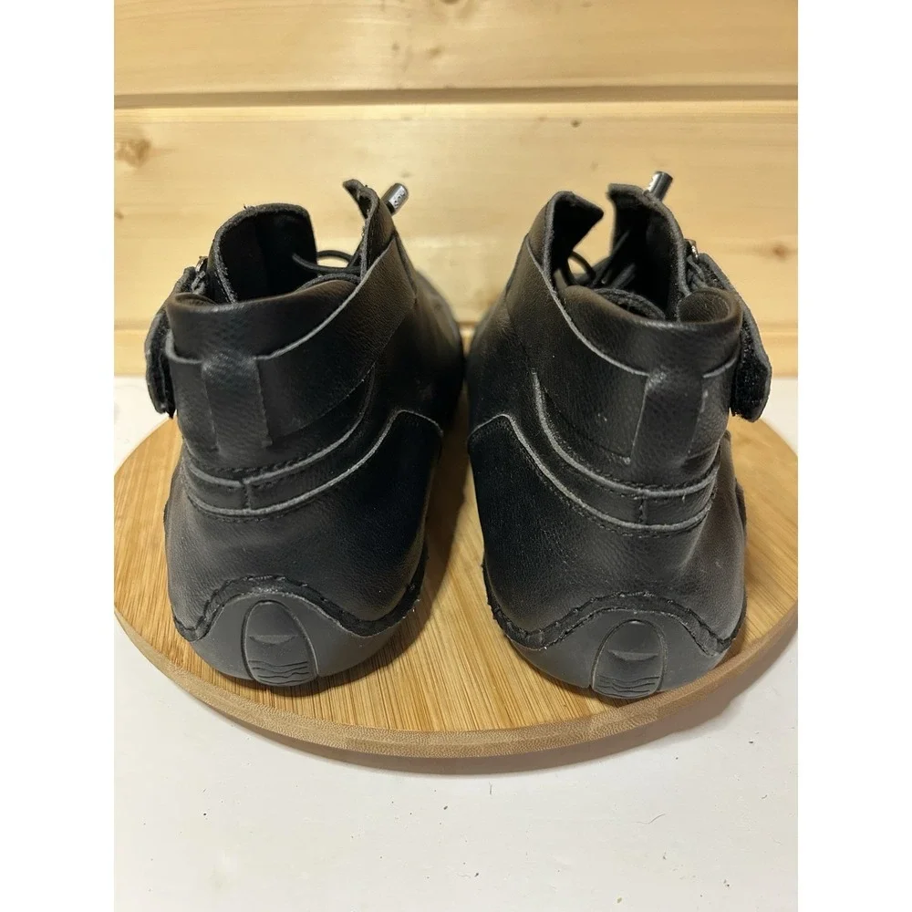 LDECK Men's Size‎ 46/US 13 Waterproof No Slip Black Shoes